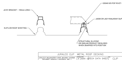 juralco fixing clip